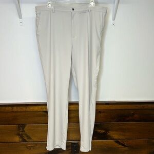 *Flawed* Greg Norman ML75 Microlux Play Dry Beige Pants- 42x32